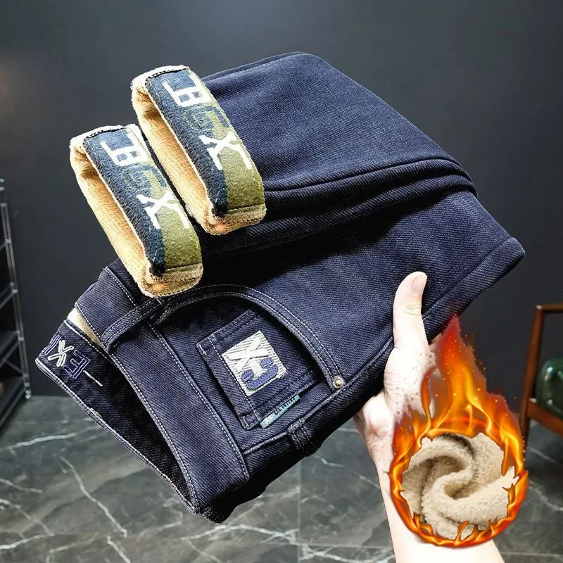 人気急上昇中！メンズ用、厚手で暖かく、スリムフィットなデザイ - Streetwear Brand Denim のレビューと価格